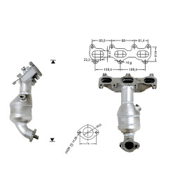 Catalizzatore Magnaflow per HYUNDAI