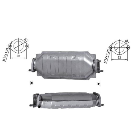 CAT e DPF Magnaflow a montaggio diretto Catalizzatore Magnaflow per HYUNDAI KIA | race-shop.it