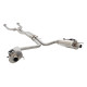 Sistemi di scarico XFORCE XForce 2.5" Cat-Back System + Varex Mufflers for LEXUS IS 2007-2014 F | race-shop.it