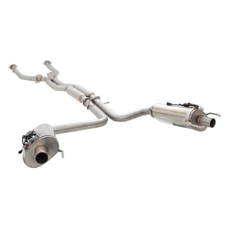 Sistemi di scarico XFORCE XForce 2.5" Cat-Back System + Varex Mufflers for LEXUS IS 2007-2014 F | race-shop.it