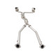 Sistemi di scarico XFORCE XForce 2.5" Cat-Back System + Varex Mufflers for LEXUS IS 2007-2014 F | race-shop.it