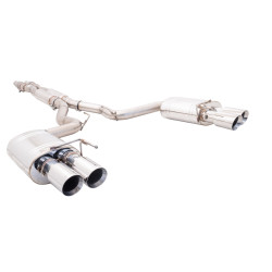 3" Cat-Back System with Oval Mufflers for FORD MUSTANG 2018- GT FASTBACK 5.0L | GT COUPE