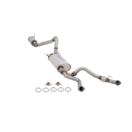 Sistemi di scarico XFORCE 3" Cat-Back System for TOYOTA LANDCRUISER 1998-2007 100 Series V8 Wagon | race-shop.it