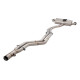 Sistemi di scarico XFORCE XForce 2.5-3" Cat-Back System Varex Muffler for BMW Series 1 2016-2019 F20 M140i | race-shop.it