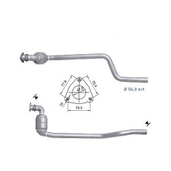 Catalizzatore Magnaflow per JAGUAR
