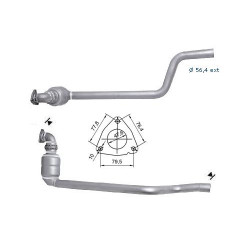 Catalizzatore Magnaflow per JAGUAR