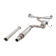 Sistemi di scarico XFORCE XForce 3" Cat-Back System + Varex Muffler for VOLKSWAGEN GOLF 2021- GTI MK8 | race-shop.it