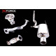 Sistemi di scarico XFORCE 3" Turbo-Back System (track only) for MITSUBISHI LANCER 2001-2007 EVO 7, 8, 9 | race-shop.it