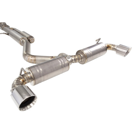 Sistemi di scarico XFORCE XForce 3" Cat-Back System, Titanium for TOYOTA YARIS 2021- GR | race-shop.it