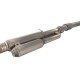 Sistemi di scarico XFORCE XForce 3" Cat-Back System, Titanium + Burnt Blue Tips for TOYOTA YARIS 2021- GR | race-shop.it