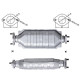 CAT e DPF Magnaflow a montaggio diretto Catalizzatore Magnaflow per KIA | race-shop.it