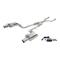 2.25" Cat-Back System with Varex Mufflers for LEXUS IS 2013-2016 IS350 GSE31R