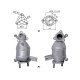 CAT e DPF Magnaflow a montaggio diretto Catalizzatore Magnaflow per KIA | race-shop.it