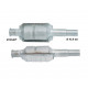 CAT e DPF Magnaflow a montaggio diretto Catalizzatore Magnaflow per LADA | race-shop.it