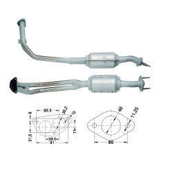 Catalizzatore Magnaflow per LANCIA