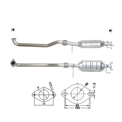 Catalizzatore Magnaflow per LAND ROVER