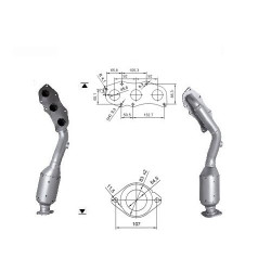 Catalizzatore Magnaflow per LEXUS