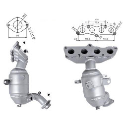 Catalizzatore Magnaflow per MAZDA