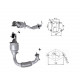 CAT e DPF Magnaflow a montaggio diretto Catalizzatore Magnaflow per MAZDA | race-shop.it