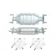 CAT e DPF Magnaflow a montaggio diretto Catalizzatore Magnaflow per MAZDA | race-shop.it