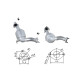 CAT e DPF Magnaflow a montaggio diretto Catalizzatore Magnaflow per MAZDA | race-shop.it