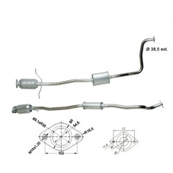Catalizzatore Magnaflow per MAZDA