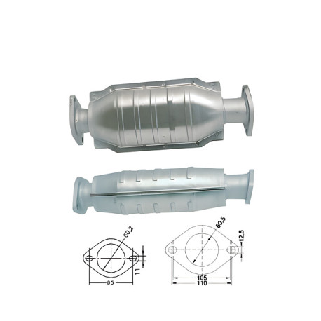 CAT e DPF Magnaflow a montaggio diretto Catalizzatore Magnaflow per MAZDA | race-shop.it