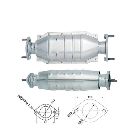 CAT e DPF Magnaflow a montaggio diretto Catalizzatore Magnaflow per MAZDA | race-shop.it