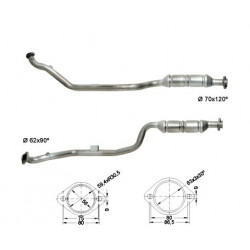 Catalizzatore Magnaflow per MERCEDES