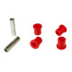 Silentblock in poliuretano PEDDERS boccole occhio balestra in poliuretano, 2 pz, V3 | race-shop.it