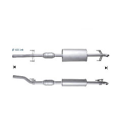 Catalizzatore Magnaflow per MERCEDES