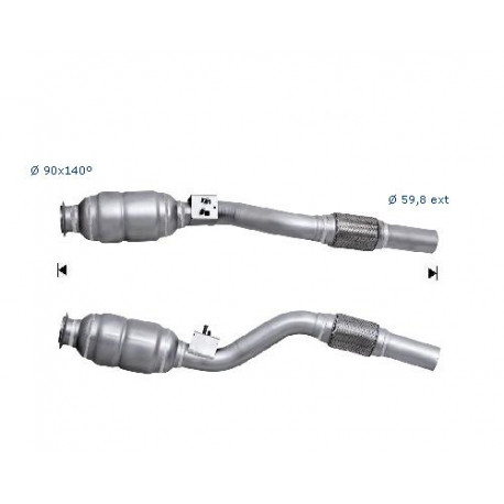 CAT e DPF Magnaflow a montaggio diretto Catalizzatore Magnaflow per MERCEDES | race-shop.it
