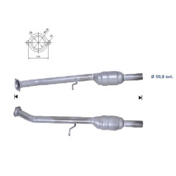 Catalizzatore Magnaflow per MERCEDES