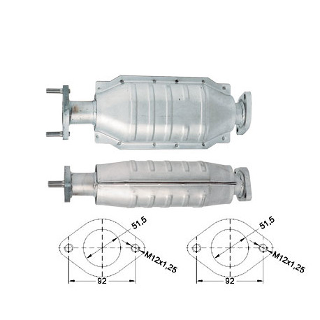 CAT e DPF Magnaflow a montaggio diretto Catalizzatore Magnaflow per MITSUBISHI | race-shop.it
