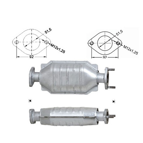 CAT e DPF Magnaflow a montaggio diretto Catalizzatore Magnaflow per MITSUBISHI | race-shop.it