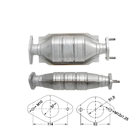 CAT e DPF Magnaflow a montaggio diretto Catalizzatore Magnaflow per MITSUBISHI | race-shop.it