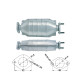 CAT e DPF Magnaflow a montaggio diretto Catalizzatore Magnaflow per MITSUBISHI | race-shop.it