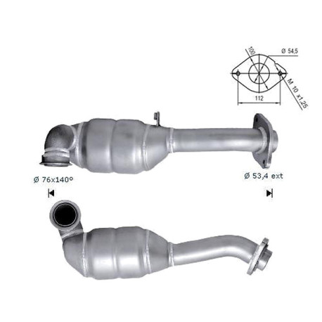 CAT e DPF Magnaflow a montaggio diretto Catalizzatore Magnaflow per MITSUBISHI | race-shop.it