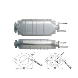 Catalizzatore Magnaflow per MITSUBISHI