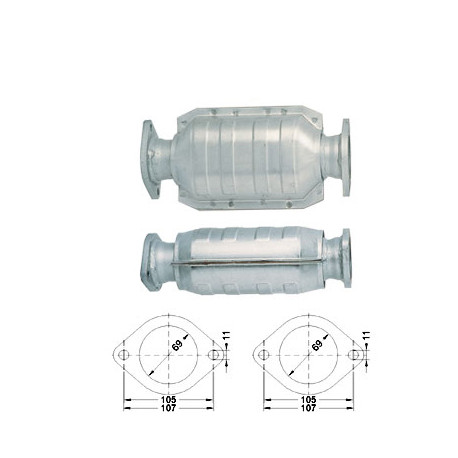 CAT e DPF Magnaflow a montaggio diretto Catalizzatore Magnaflow per NISSAN | race-shop.it