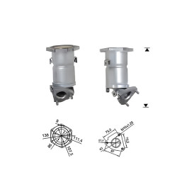 Catalizzatore Magnaflow per NISSAN
