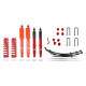 Pedders PEDDERS kit rialzo sospensioni per Isuzu D-Max 2017-2020, rialzo 45 mm | race-shop.it