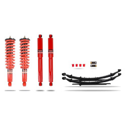 PEDDERS kit rialzo sospensioni per Isuzu D Max 2017-2020 (extra rinforzato, con ammortizzatori assemblati), rialzo 45 mm