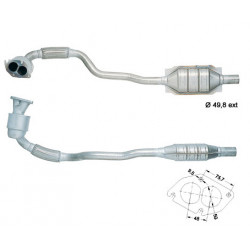 Catalizzatore Magnaflow per OPEL