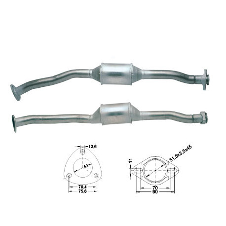 CAT e DPF Magnaflow a montaggio diretto Catalizzatore Magnaflow per OPEL | race-shop.it