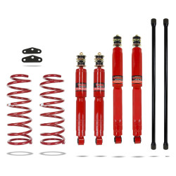 PEDDERS kit di conversione sospensioni per Toyota Landcruiser, 803071 (rinforzato, sostituzione AHC, con rialzo)