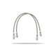 Freni Pedders Pedders 692006 Extended Braided Brake Hose Kit | race-shop.it