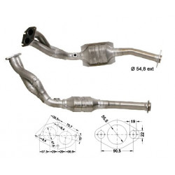 Catalizzatore Magnaflow per OPEL