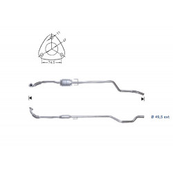 Catalizzatore Magnaflow per OPEL