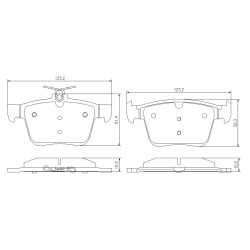 Pasticche freno Pedders 6720075E SportsRyder EURO Kevlar Ceramic